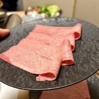 先斗町しゃぶしゃぶすき焼き きらく - オージービーフのタン