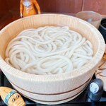 丸亀製麺 - 釜あげ(大) 580円