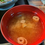 麻布しき - 味噌汁