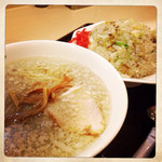 天家 長岡店 - チャーハンセット 1,000円