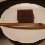 徳ㇵ本也 - 自家製水羊羹