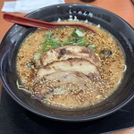山神山人 - 黒豚骨(ノーマルにマー油が入った物になります)