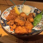 鶏と魚と炭火焼き 燈 - 