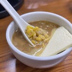 ジンギスカン羊はち - 〆のつけ麺 味噌バターコーン