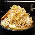 麺や 久 - カネシ醤油　1,050円（野菜マシ）