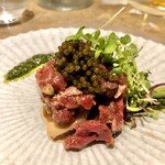 炭火焼 Ponte - ✨会津 馬肉 キャビアカルーガ 奥三河 しいたけ✨