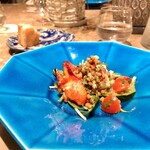 炭火焼 Ponte - ✨活オマール海老 西 アルムーニャ レンズ豆✨