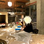 炭火焼 Ponte - ✨店内1（大理石のカウンターテーブル）✨