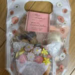 cake屋popo - ポルボローネ(イチゴ)・3つぶクッキー(COFFEE)・レモンマドレーヌ