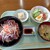 花き市場食堂 - 料理写真:鰹たたき漬け丼定食