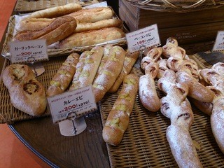 Heart Bread ANTIQUE  - カレーエビ、ベーコンエビ