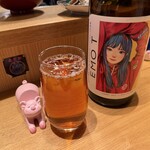 虎ノ門 とだか - アールグレイの焼酎&携帯置きのブタさん