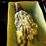 福富製麺所 - ナスの天ぷらです
