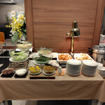 華匯苑 - ビュッフェカウンター