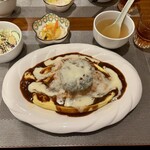 OMU-BA (オムライス&ハンバーグ） - 