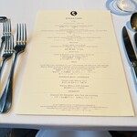 THE COSMOPOLITAN GRILL BAR TERRACE - 本日のコース「SIGNATURE」のお品書き