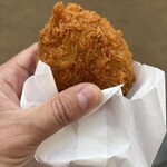 肉屋食堂 たけうち - 国産豚ロース使用豚肉メンチカツ
