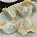 独一処餃子 - 炒飯定食の水餃子