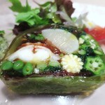 イルバンボリーノ - オマール海老と帆立、野菜のテリーヌ タプナードソース　
