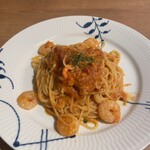 TSUBAKIYA Jiyugaoka - ズワイガニとエビのオマールソース