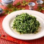 中國料理 蘭 - 豆苗炒め