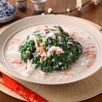 中國料理 蘭 - ブロッコリーの蟹肉あんかけ