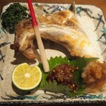 カンパチ カマ塩焼き