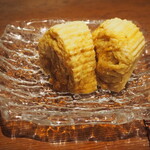 すし処 錦 - 玉子アテ