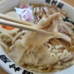 田村屋 - ワンタンも･･･チュルン