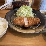 いっぷく家 - ロースカツ（大）