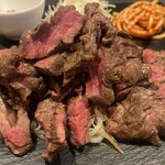 NIKUNOTORIKO - 炭火焼きステーキ 300g