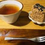 甘味処 あかちゃ家 - がんづきは、お腹いっぱいにまたふっくら系だったので、つるんといける方が良かったかなぁ