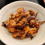 三忠食堂 - くるみと小女子の佃煮