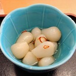 三忠食堂 - 甘酢らっきょ