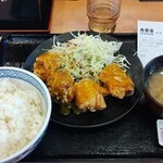 吉野家 - ハニーマスタードからあげ定並954円