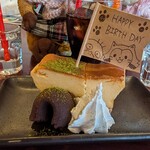 肉バル スノーキー - 写真撮る前にフォークを入れてしまいました( ˊᵕˋ ;)