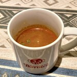 パエリアレストラン バラッカ - スープ