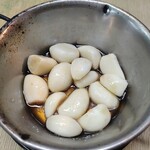 けむりや - ニンニクオイル焼きです。