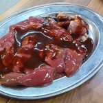 とりいち - 『肝』ニンニク有り味噌ダレ×２人前