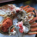 かに八代 れんが亭 - 外子、内子いっぱいですやん♪
