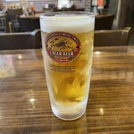 魚が旨い焼き鳥屋 六 - 生ビール