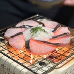 キラクニ - ・サワラの藁焼き