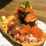 キラクニ - ・赤字覚悟のキラクニのこぼれ寿司