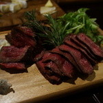 肉バル NORICHANG - かづの短角牛・・ランプ肉が旨い。