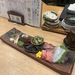 魚ト日本酒あたらよ - あたらよおまかせ刺身