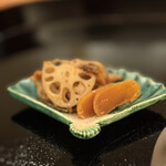 りょうりや○ - 大将お手製の唐墨。ずっと齧ってられる。