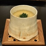 りょうりや○ - 車海老と百合根の茶碗蒸しスタート！いきなり好物が…！