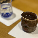 こりょうり たか屋 - 楕円の飲み口が風味が広がって素敵でした！