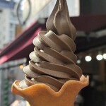 森乃園 - 『ほうじ茶ソフト』600円