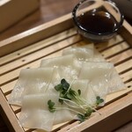 大衆しゃぶしゃぶ勝治 - うどん刺はもちもちぷるぷる！ぜひ食べてほしい！